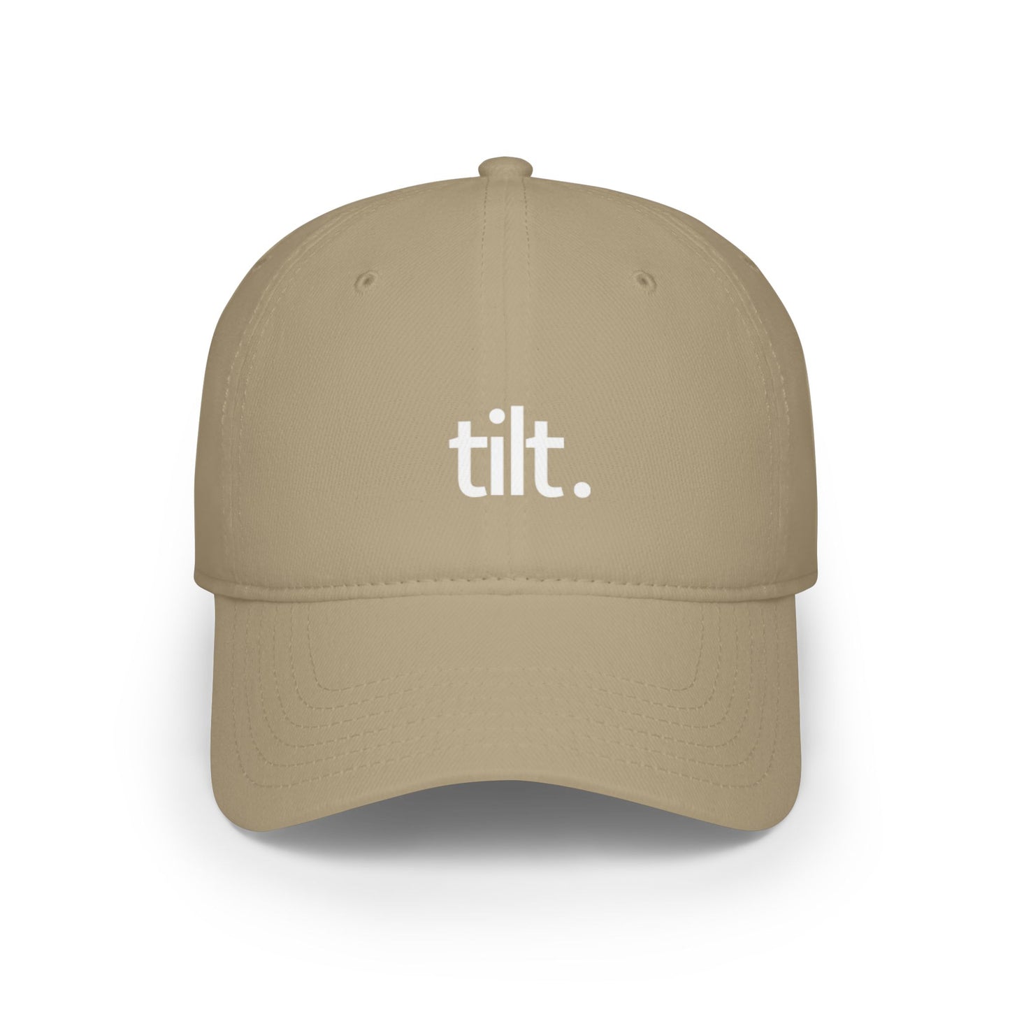 tilt. - Low Profile Baseball Cap