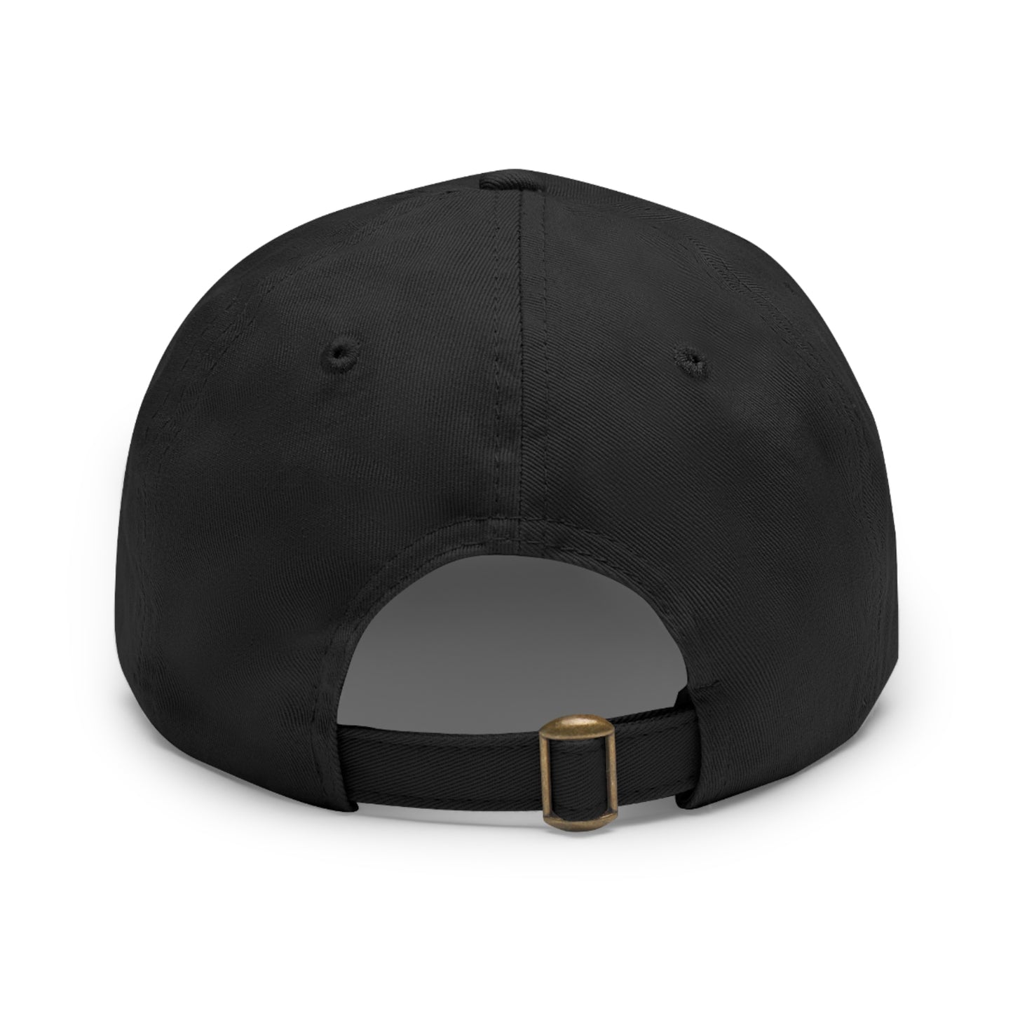 tilt. - Dad Hat with Leather Patch (Round)