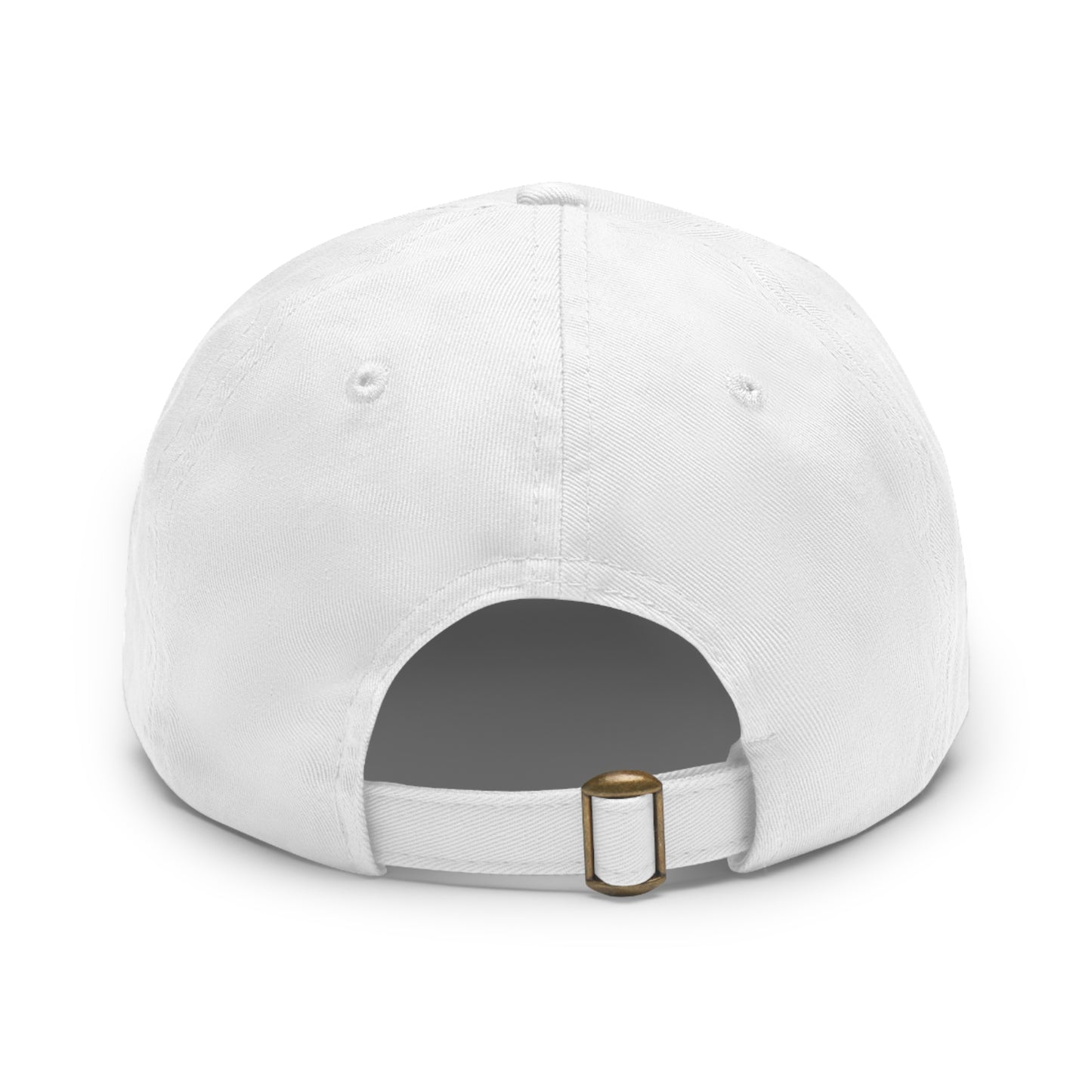 tilt. - Dad Hat with Leather Patch (Round)